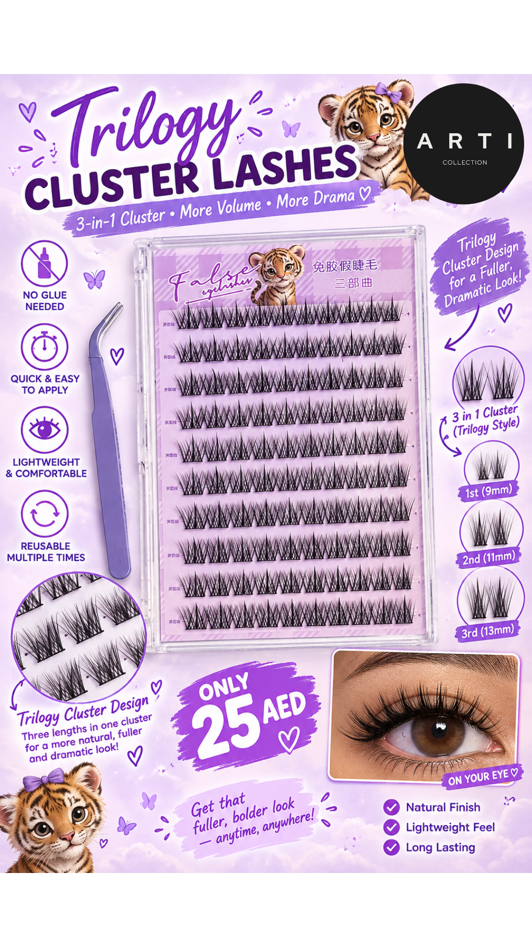 Glue Free Cluster Lashes