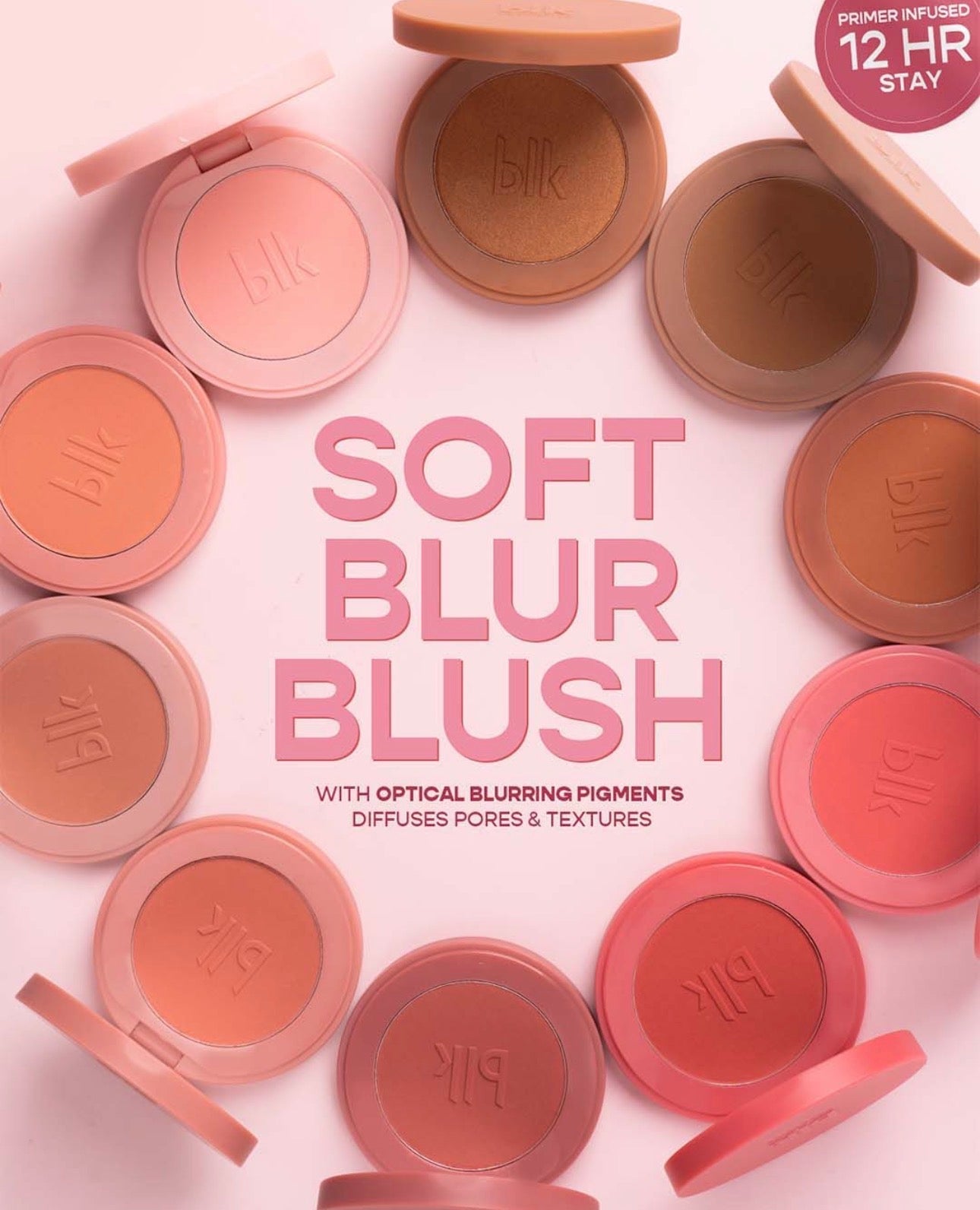 BLK SOFT BLUR POWDER BLUSH 4g
