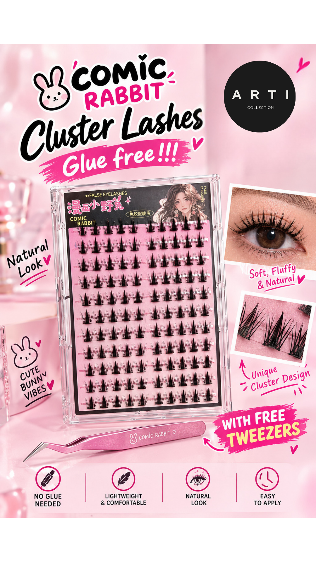 Glue Free Cluster Lashes