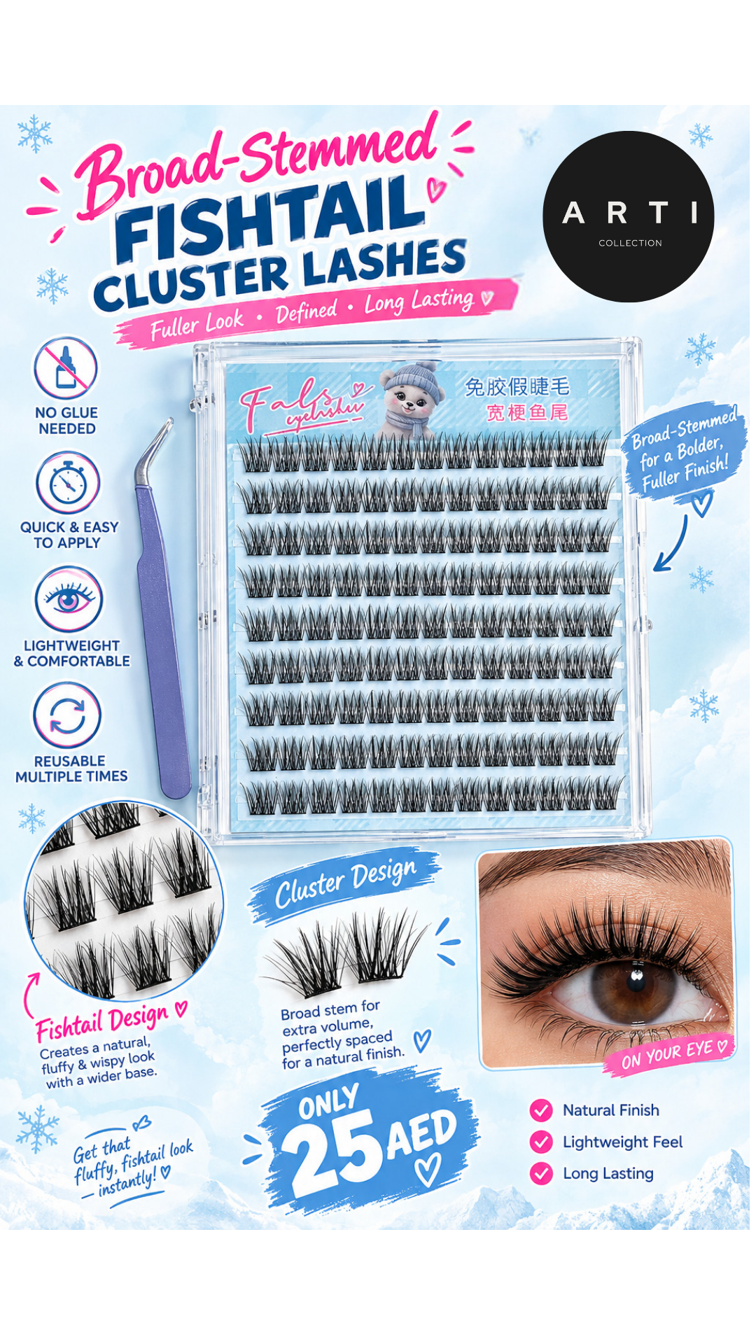 Glue Free Cluster Lashes