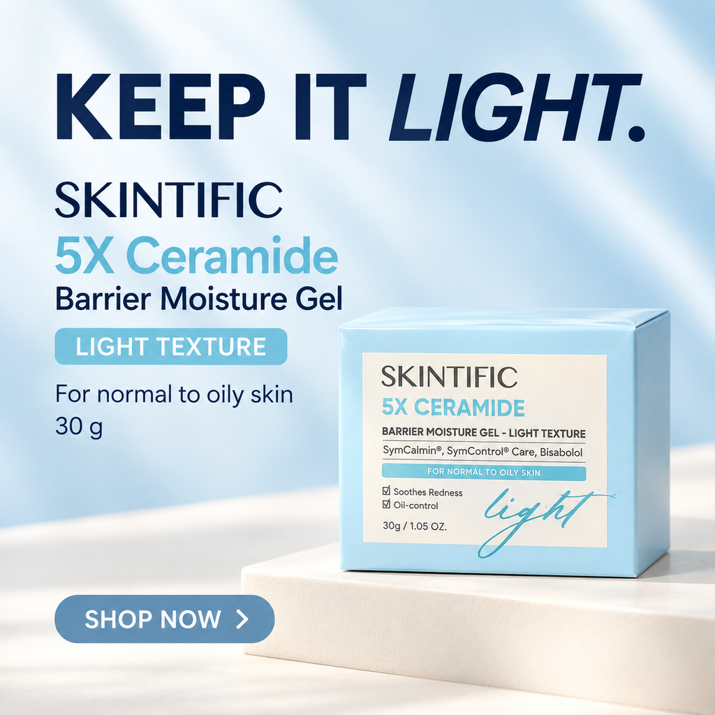 SKINTIFIC 5X Ceramide Barrier Moisture Gel – Light Texture