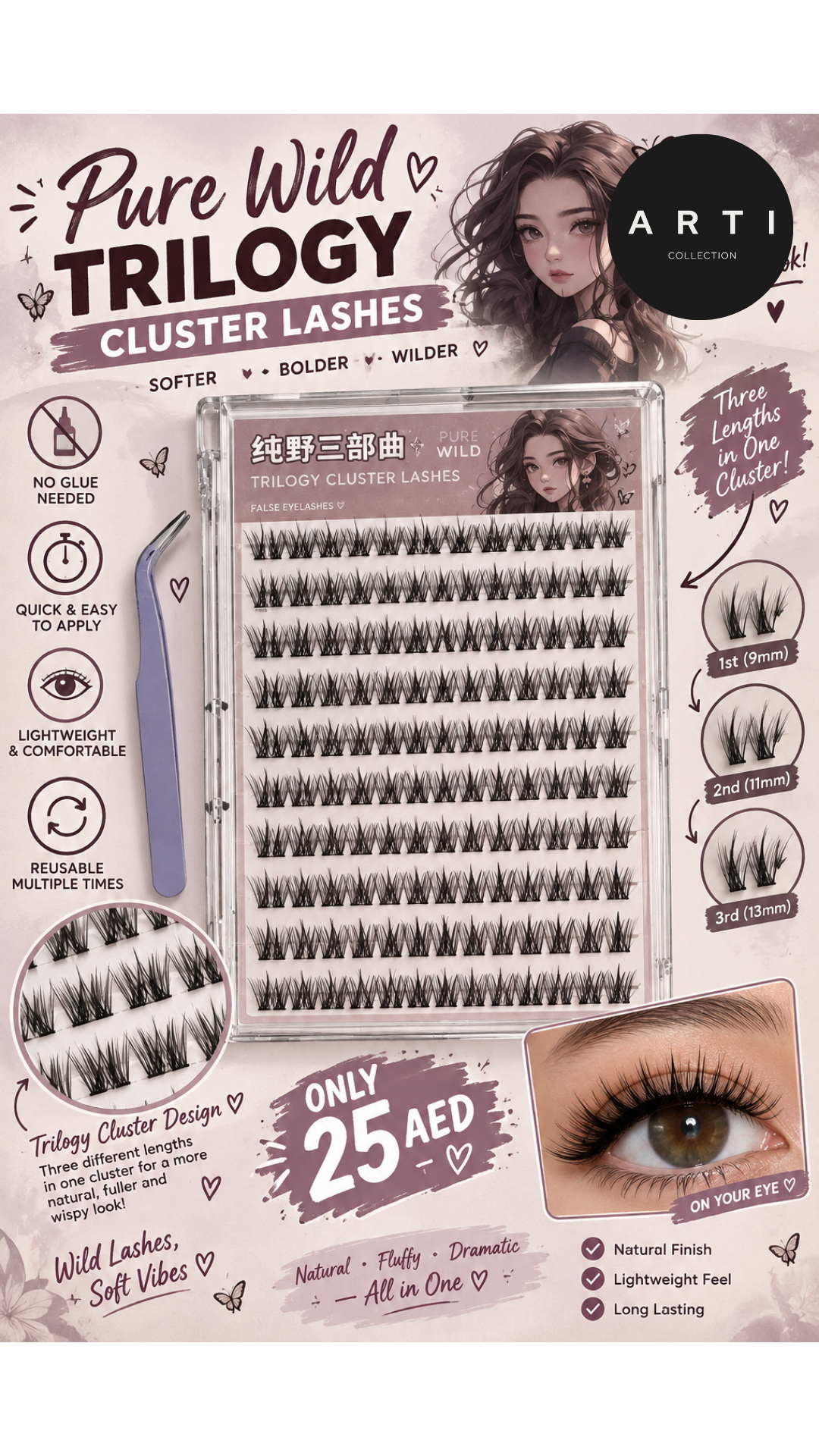 Glue Free Cluster Lashes