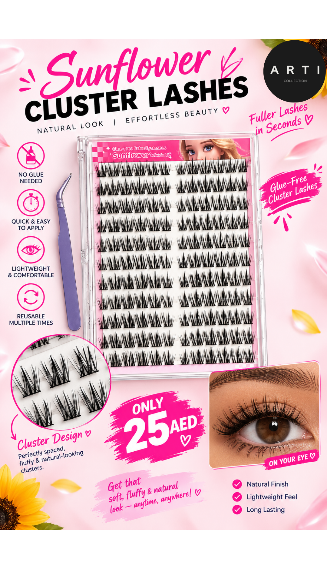 Glue Free Cluster Lashes