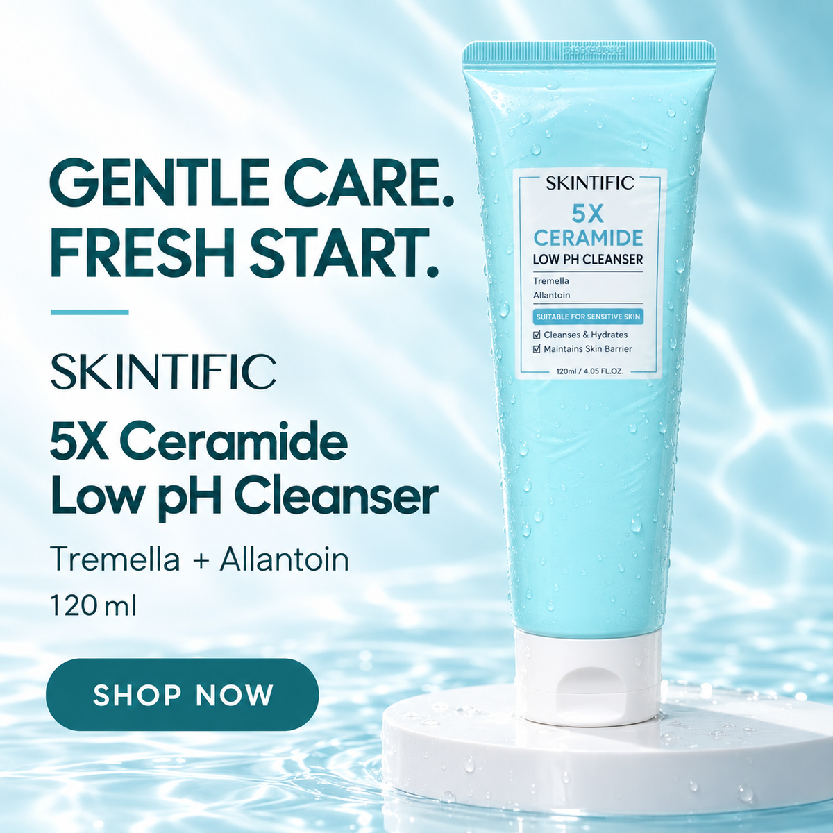 Skintific 5X Ceramide Low PH Cleanser
