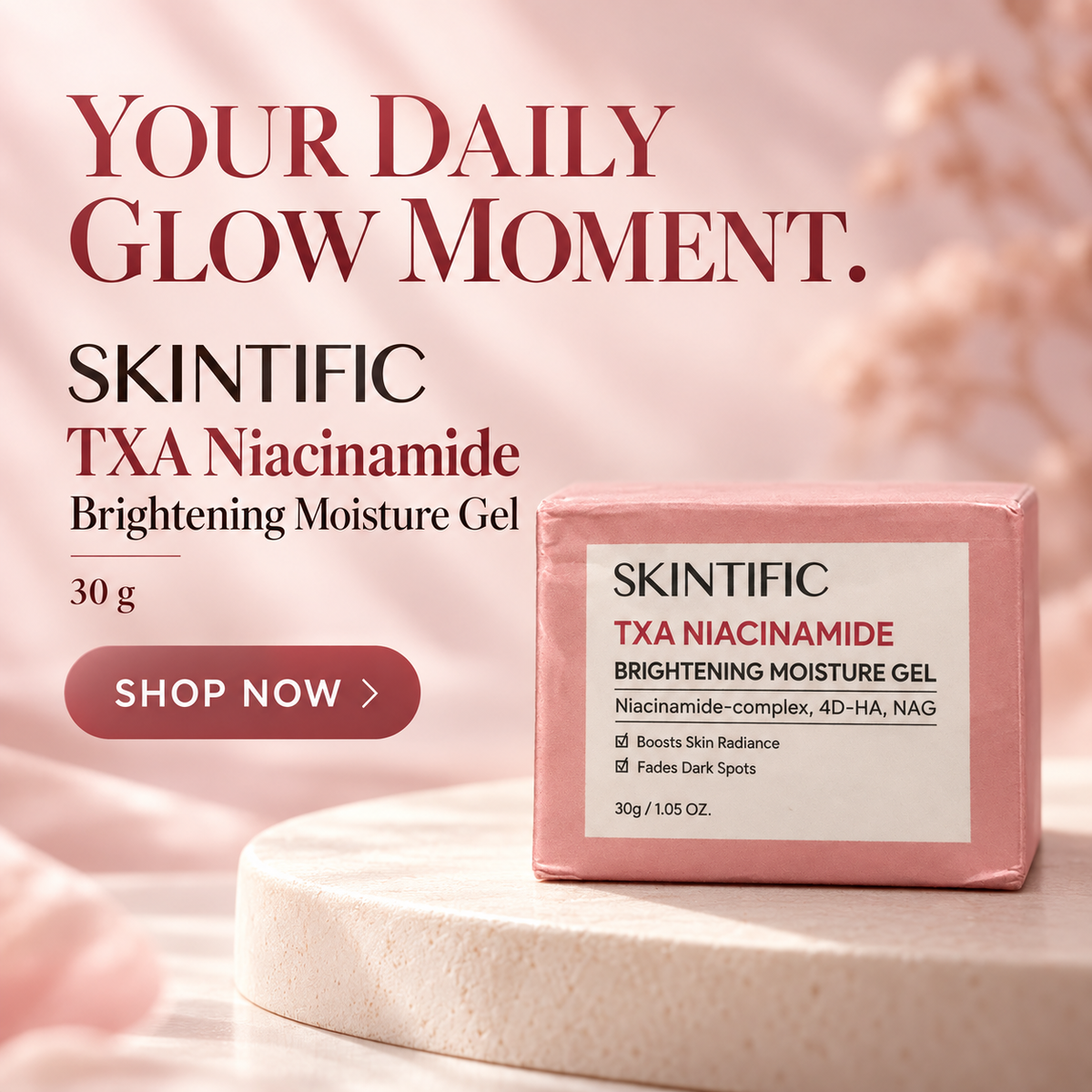Skintific TXA Niacinamide Brightening Moisture Gel