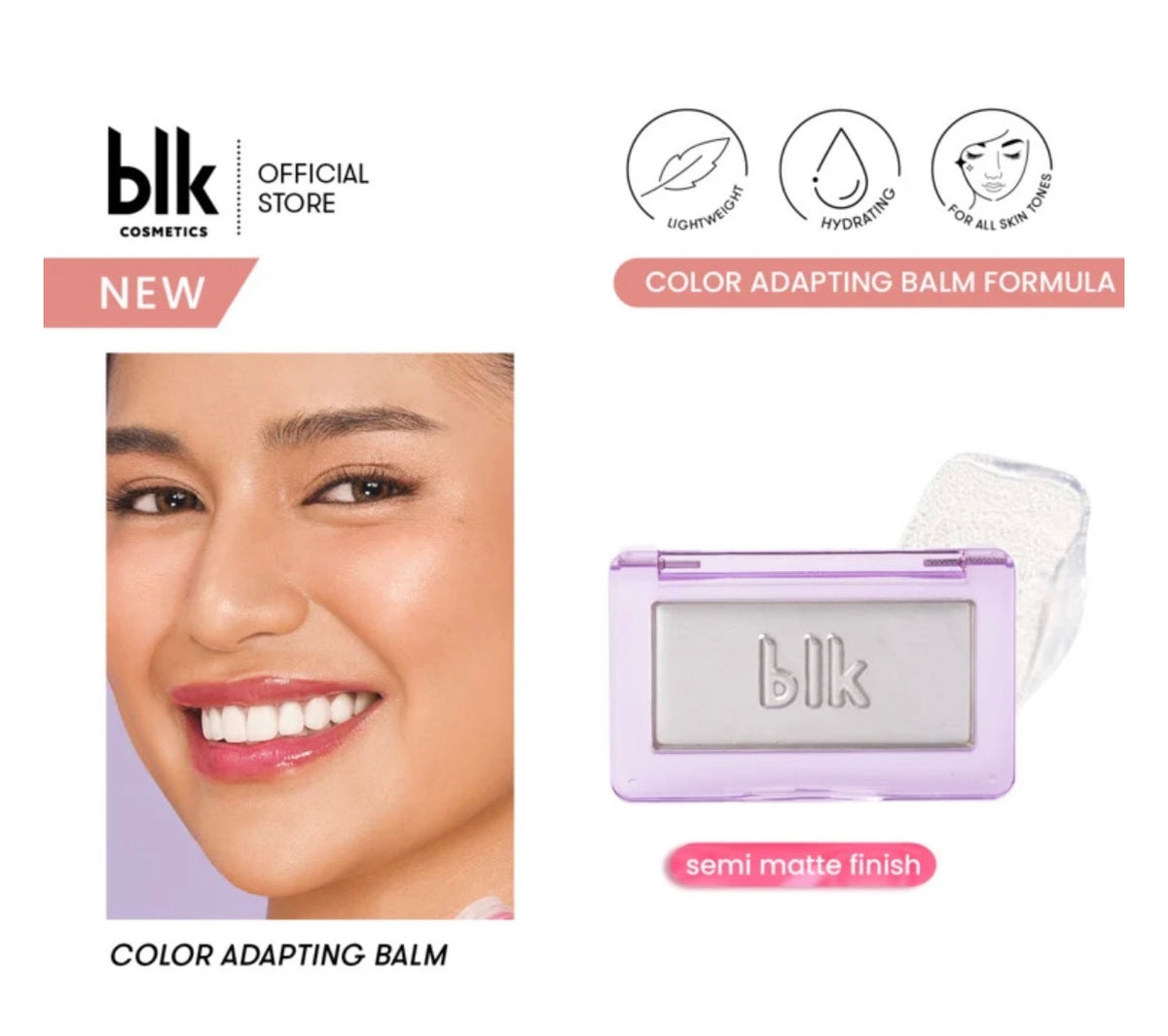 BLK Fresh Color Adapting Face Balm