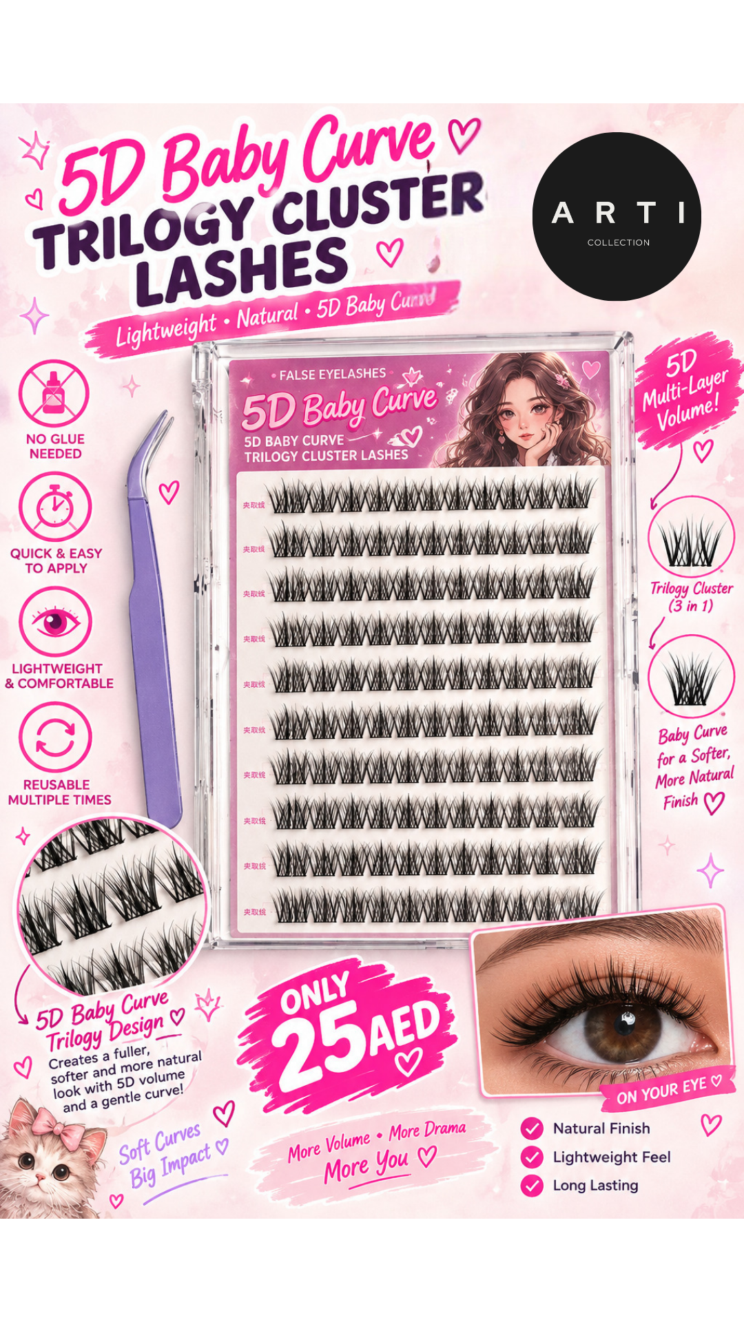 Glue Free Cluster Lashes
