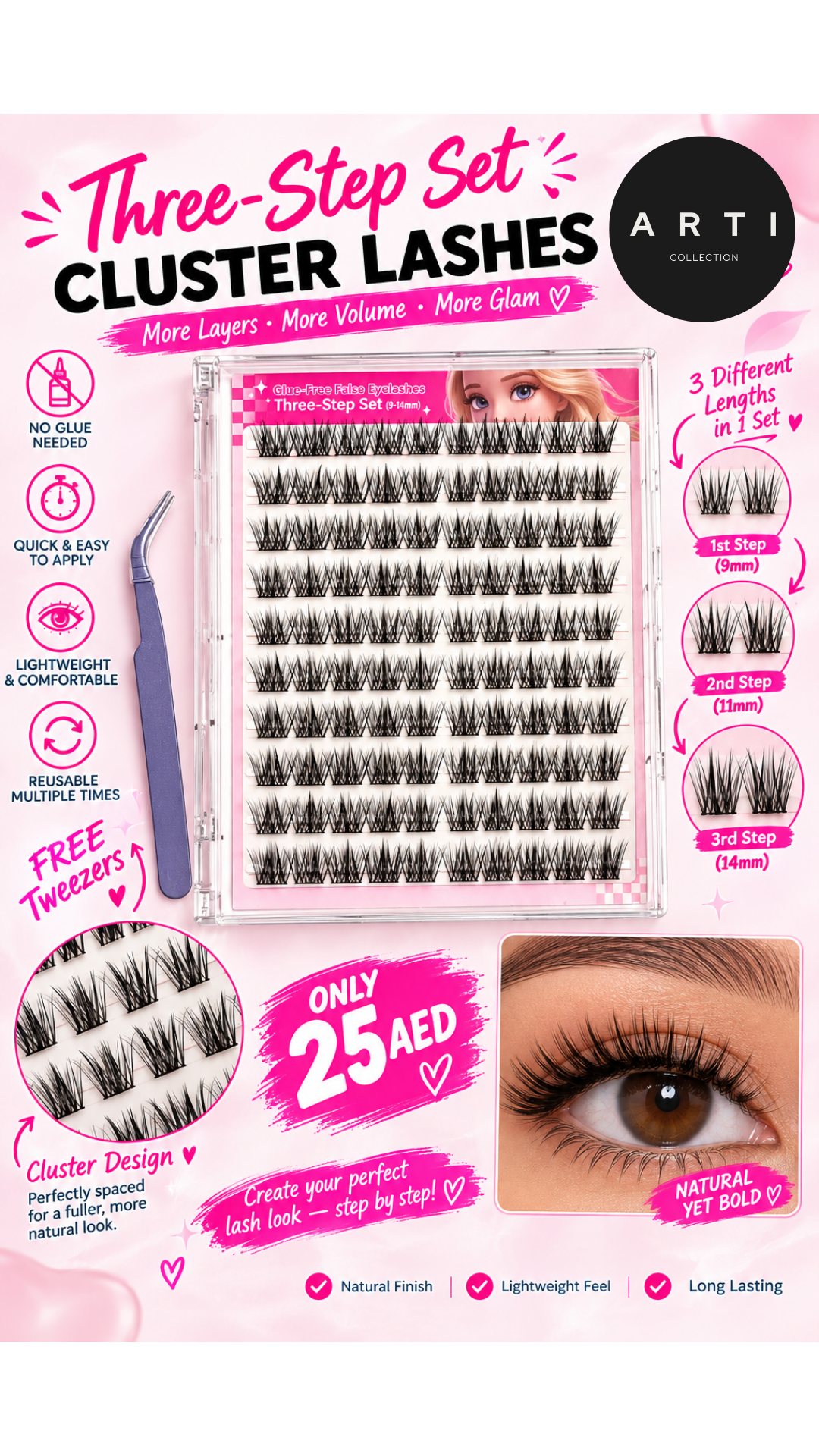 Glue Free Cluster Lashes