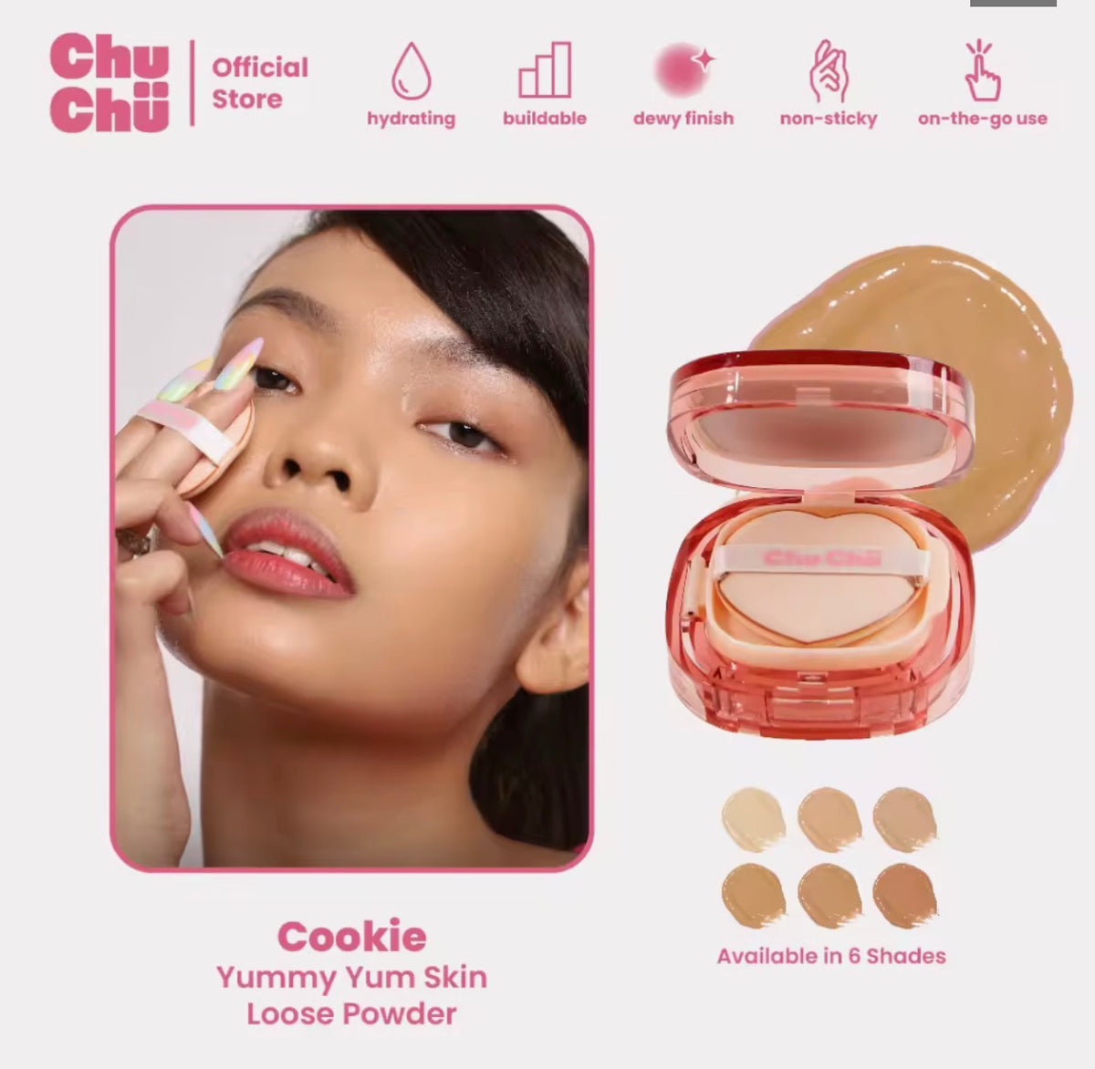CHUCHU BEAUTY YUMMY YUM SKIN DEWY CUSHION
