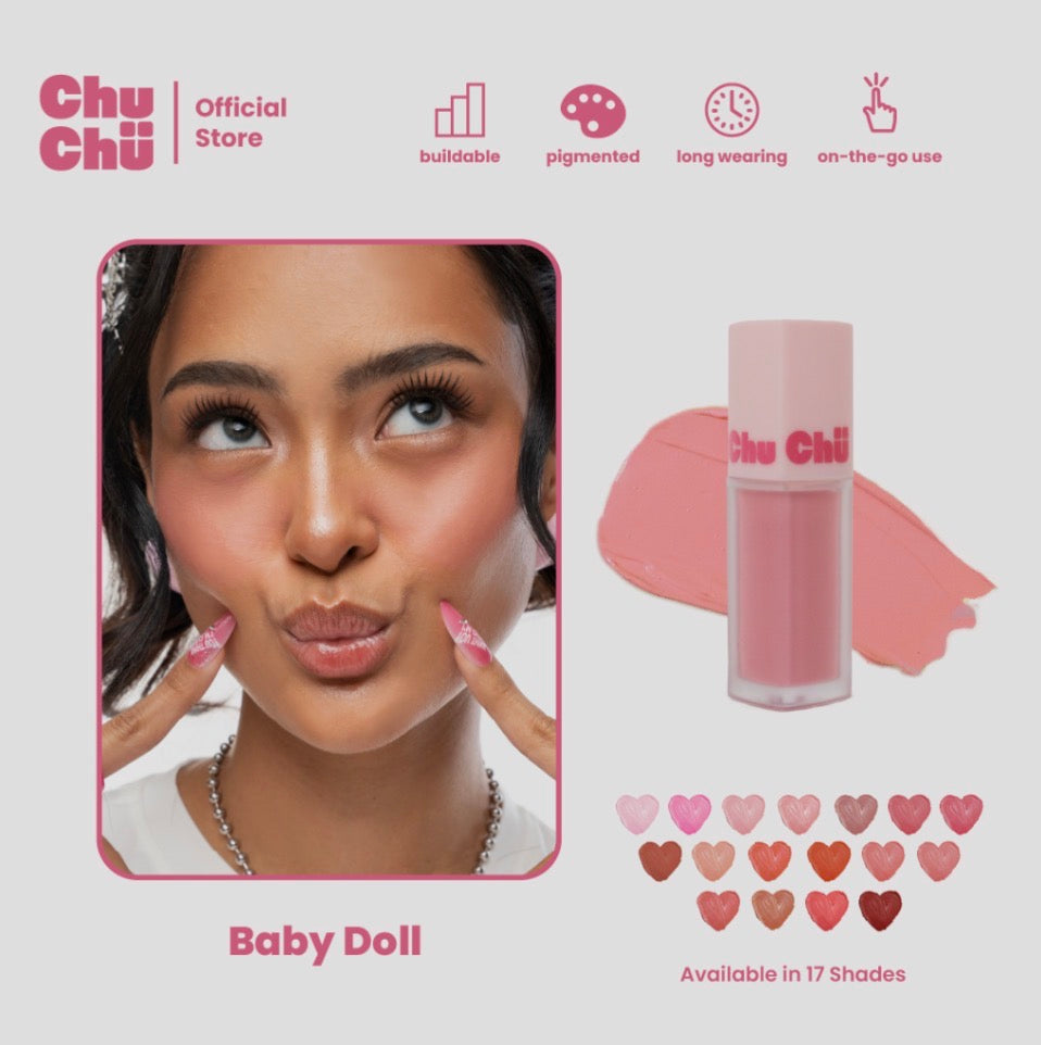CHU CHU BEAUTY MULTIUSE HEART PAINT 6.5ML