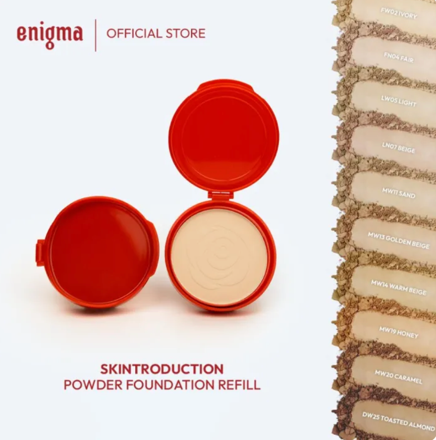 Enigma Skintroduction Powder Foundation Refill
