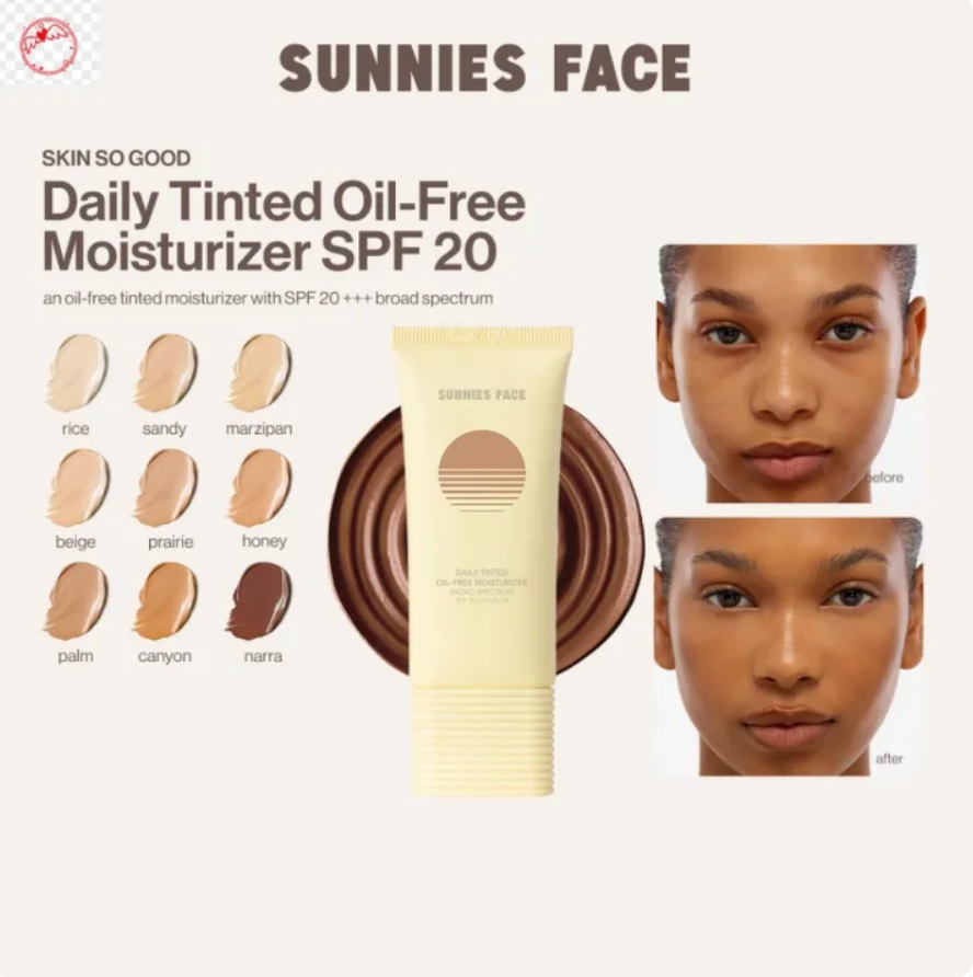 Sunnies Face Skin So Good Daily Tinted Oil-Free Moisturizer SPF 20