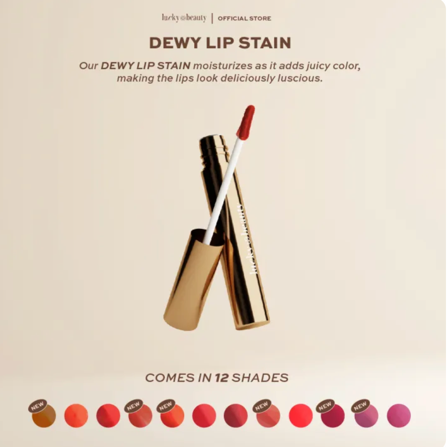 Lucky Beauty Dewy Lip Stain 8ML