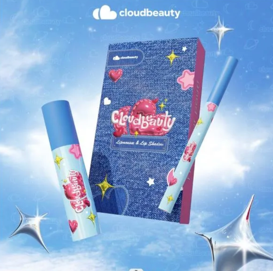 CLOUDBEAUTY Lipmousse & Lip Shadow Set non- drying formula matte soft and smooth Creamy texture