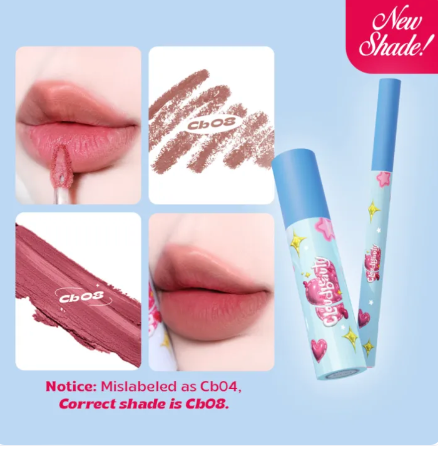 CLOUDBEAUTY Lipmousse & Lip Shadow Set non- drying formula matte soft and smooth Creamy texture