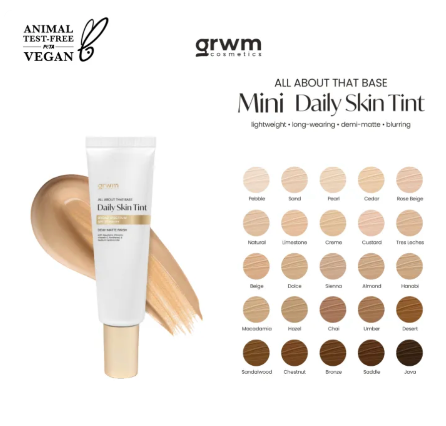 GRWM Cosmetics Mini Daily Skin Tint Broad Spectrum SPF 30 PA +++ 8ml