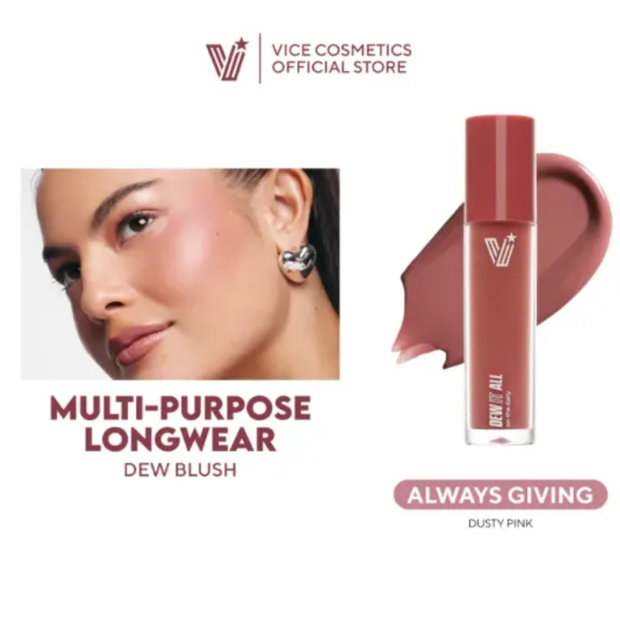 Vice Cosmetics Dew It All Liquid Blush