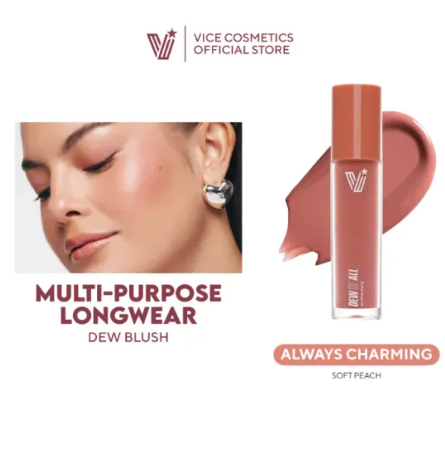 Vice Cosmetics Dew It All Liquid Blush