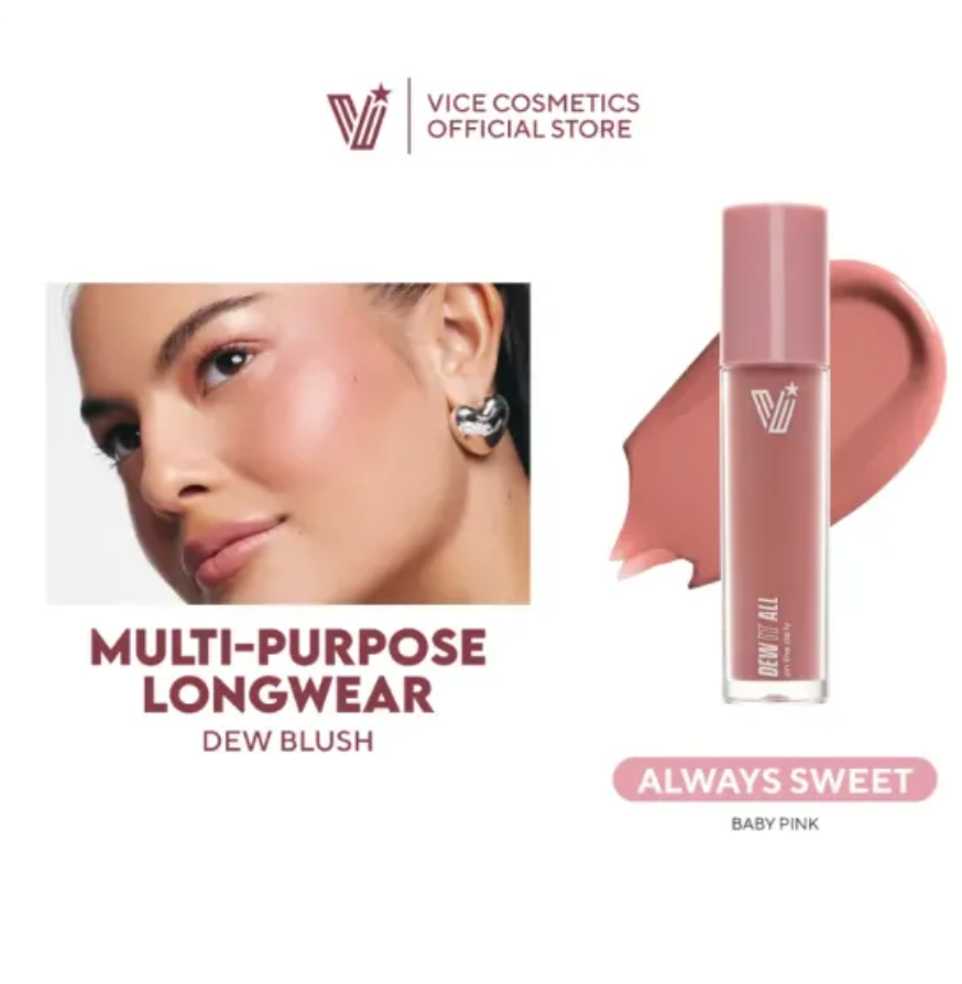Vice Cosmetics Dew It All Liquid Blush