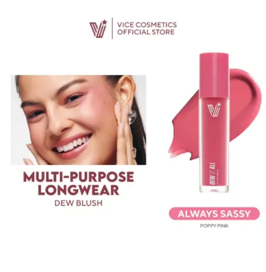 Vice Cosmetics Dew It All Liquid Blush