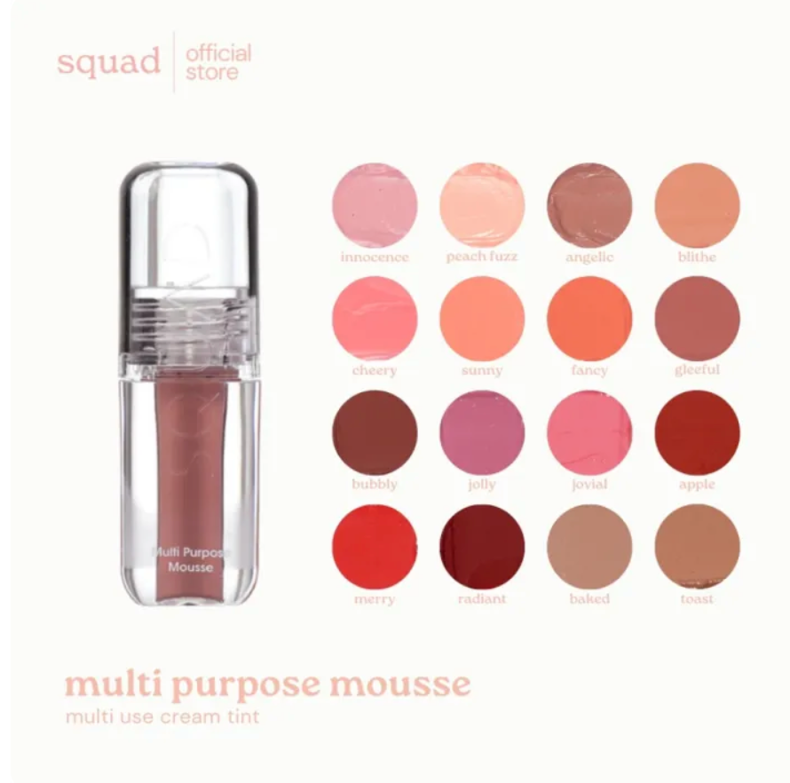 Multi Purpose Mousse by Squad Cosmetics