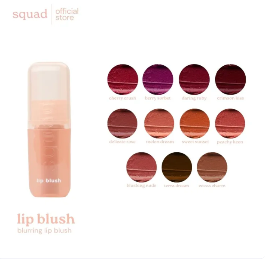 Squad Cosmetics Lip Blush Matte Blurring Tint
