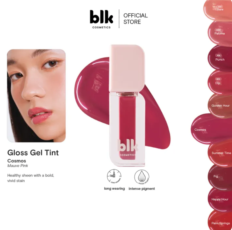 blk cosmetics fresh gloss gel tint