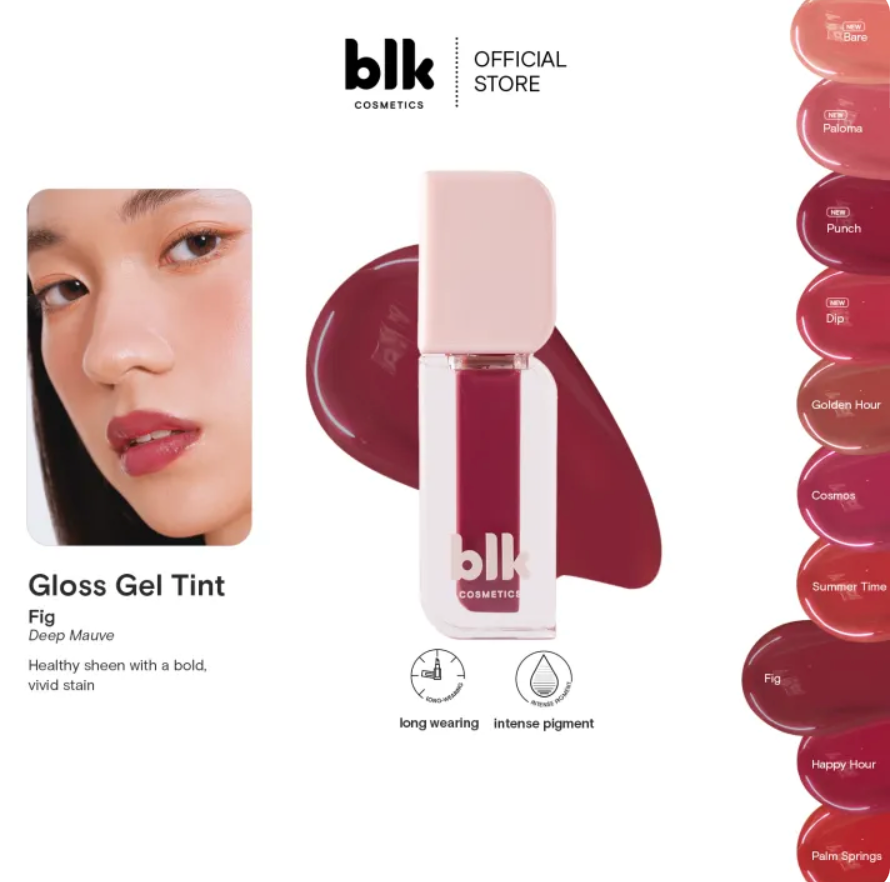 blk cosmetics fresh gloss gel tint