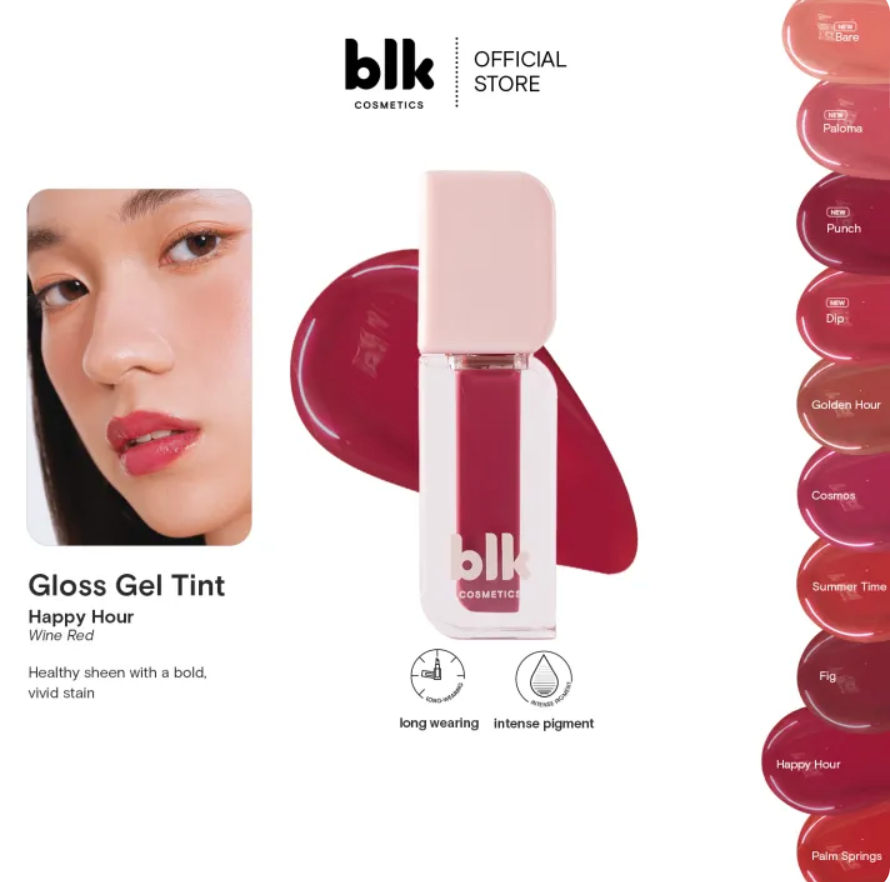 blk cosmetics fresh gloss gel tint