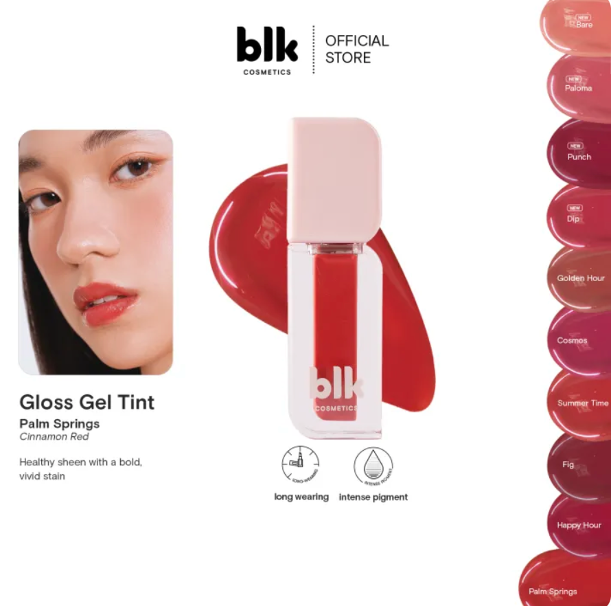 blk cosmetics fresh gloss gel tint