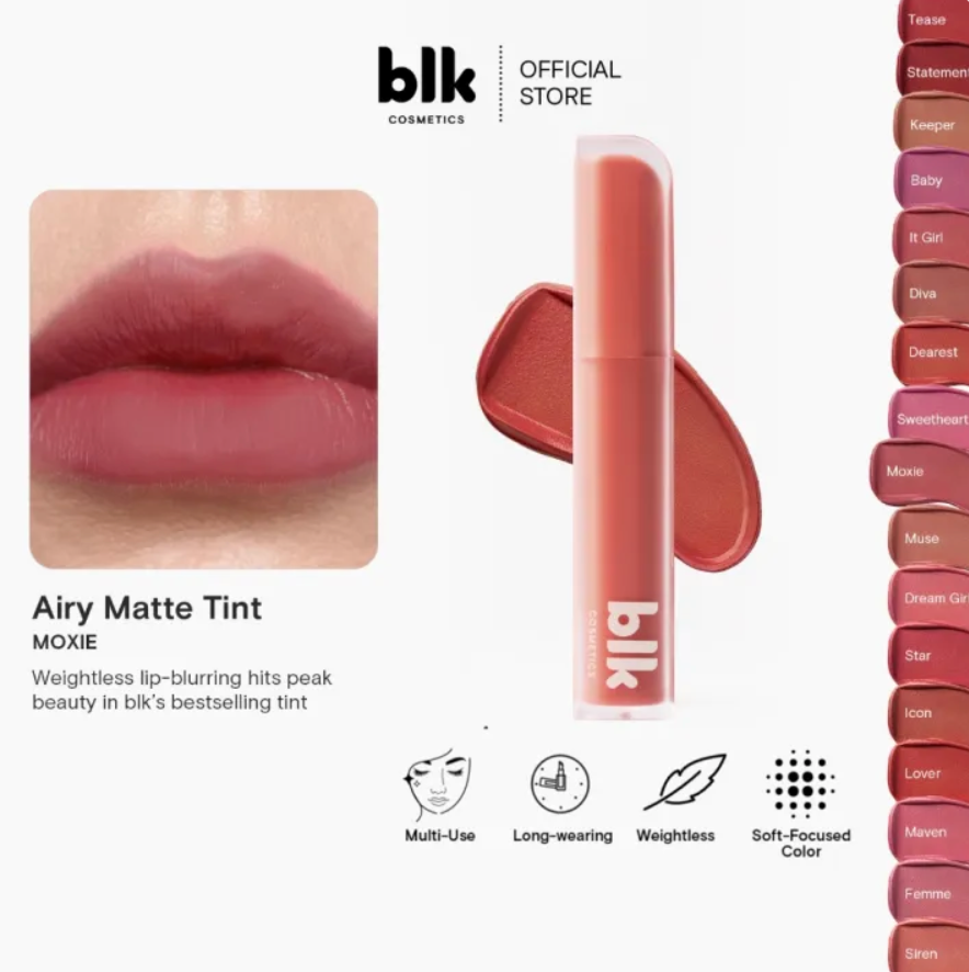 blk cosmetics daydream airy matte tint