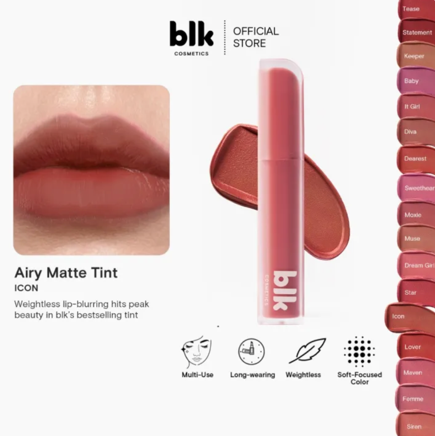 blk cosmetics daydream airy matte tint