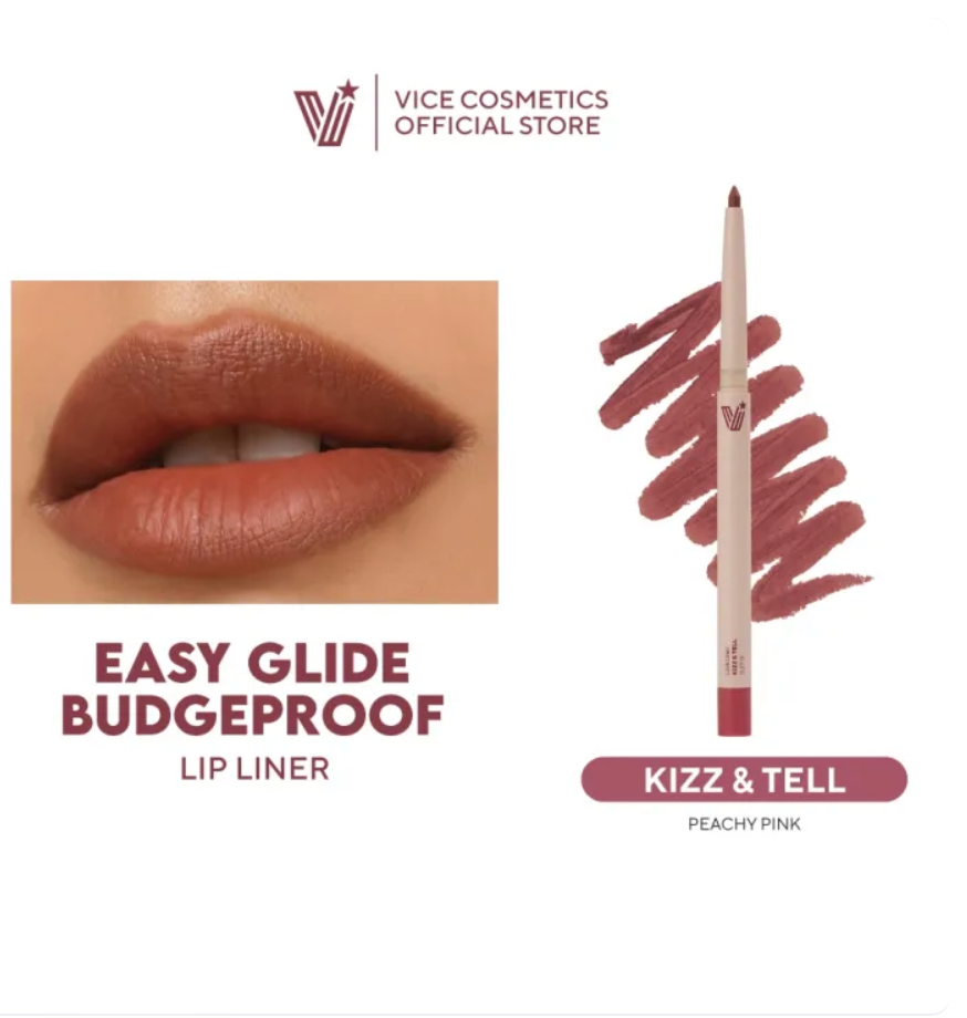 VICE CO. Perfect Kizz Lock Liner Budgeproof Lip Liner