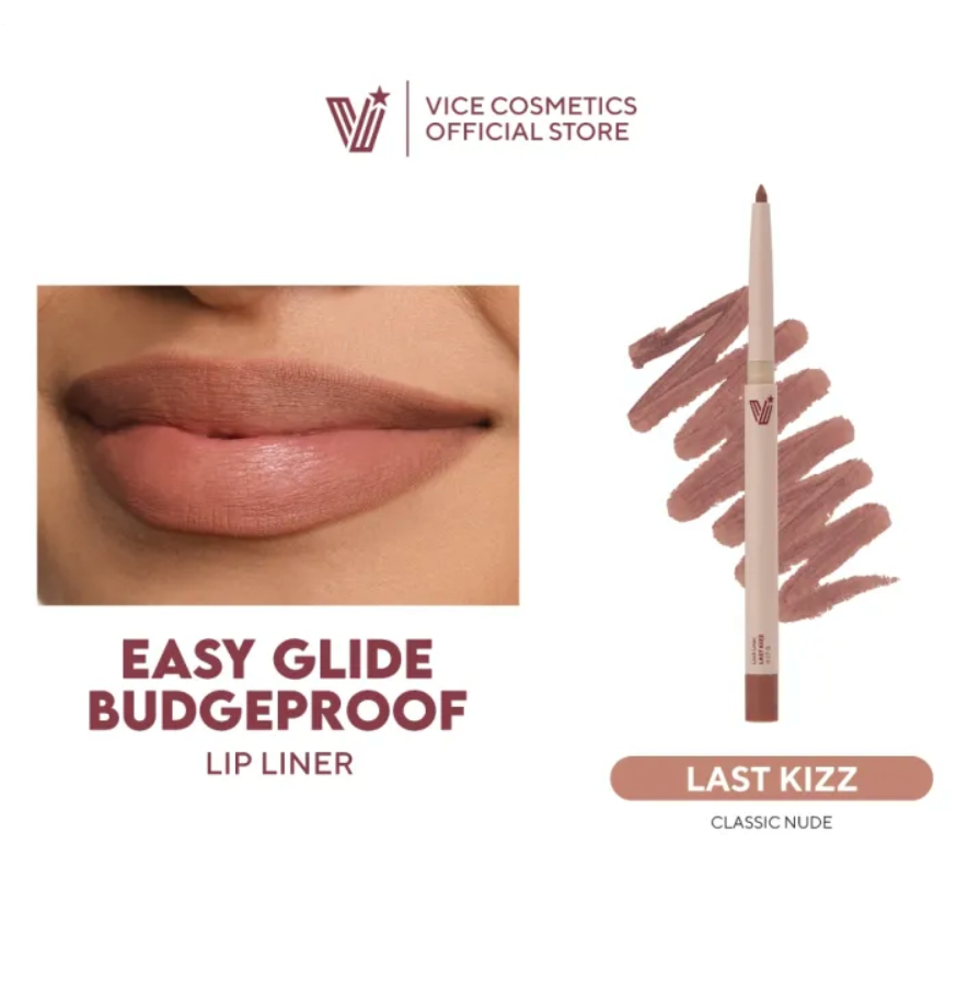 VICE CO. Perfect Kizz Lock Liner Budgeproof Lip Liner