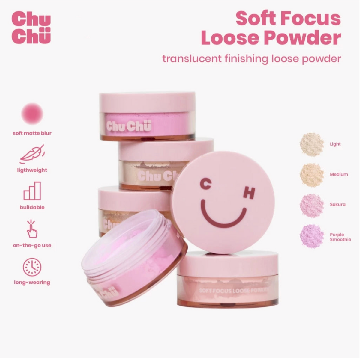 Chuchu Beauty Soft Focus Loose Powder