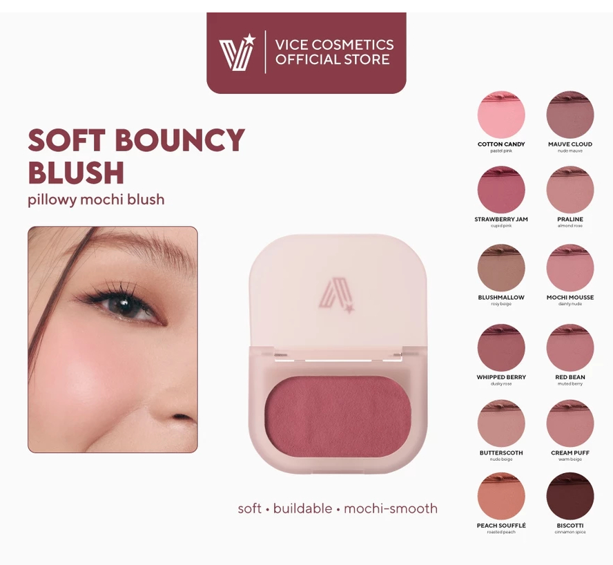VICE CO. Aura Mochimo Soft Bouncy Blush