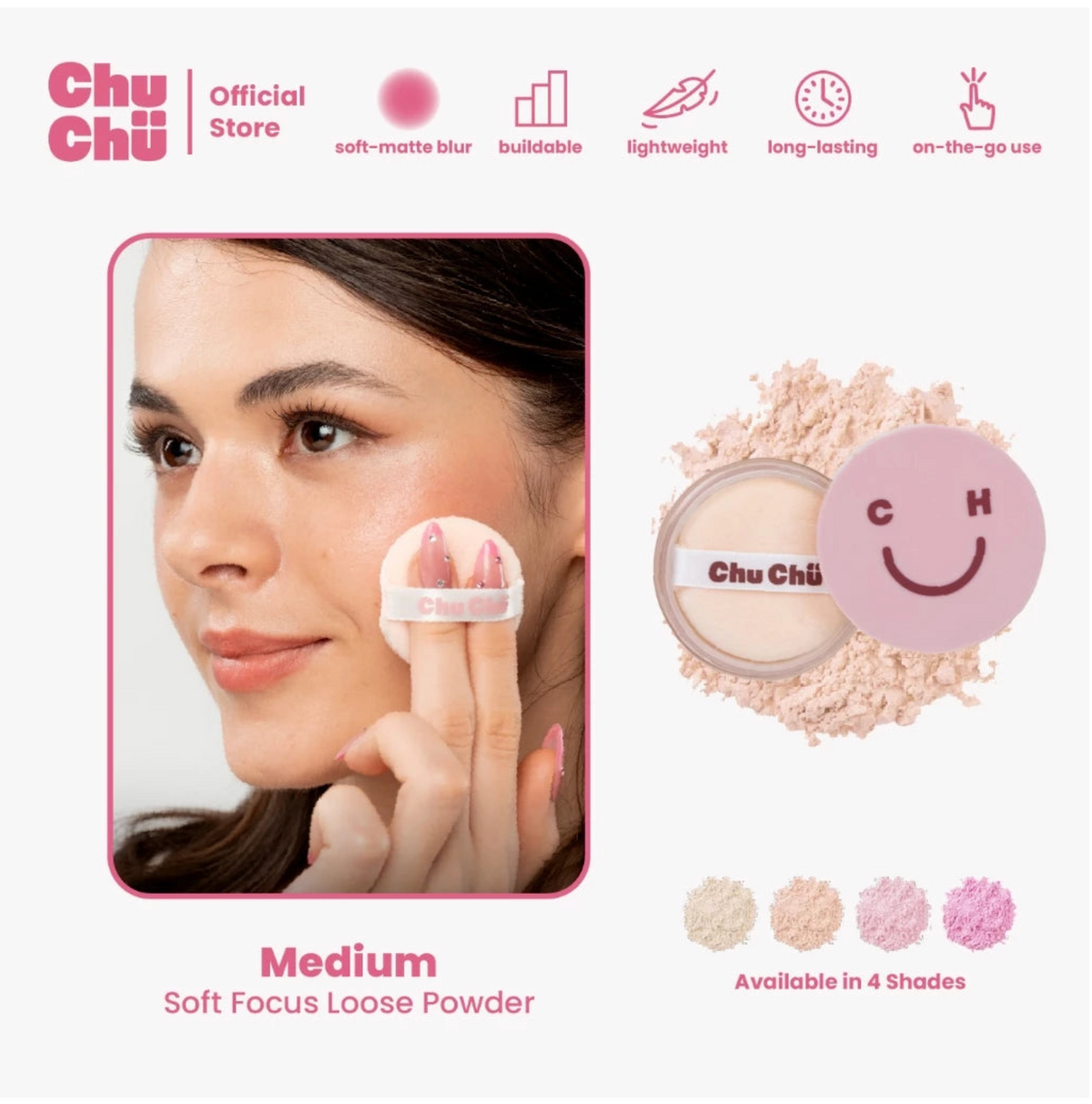 Chuchu Beauty Soft Focus Loose Powder