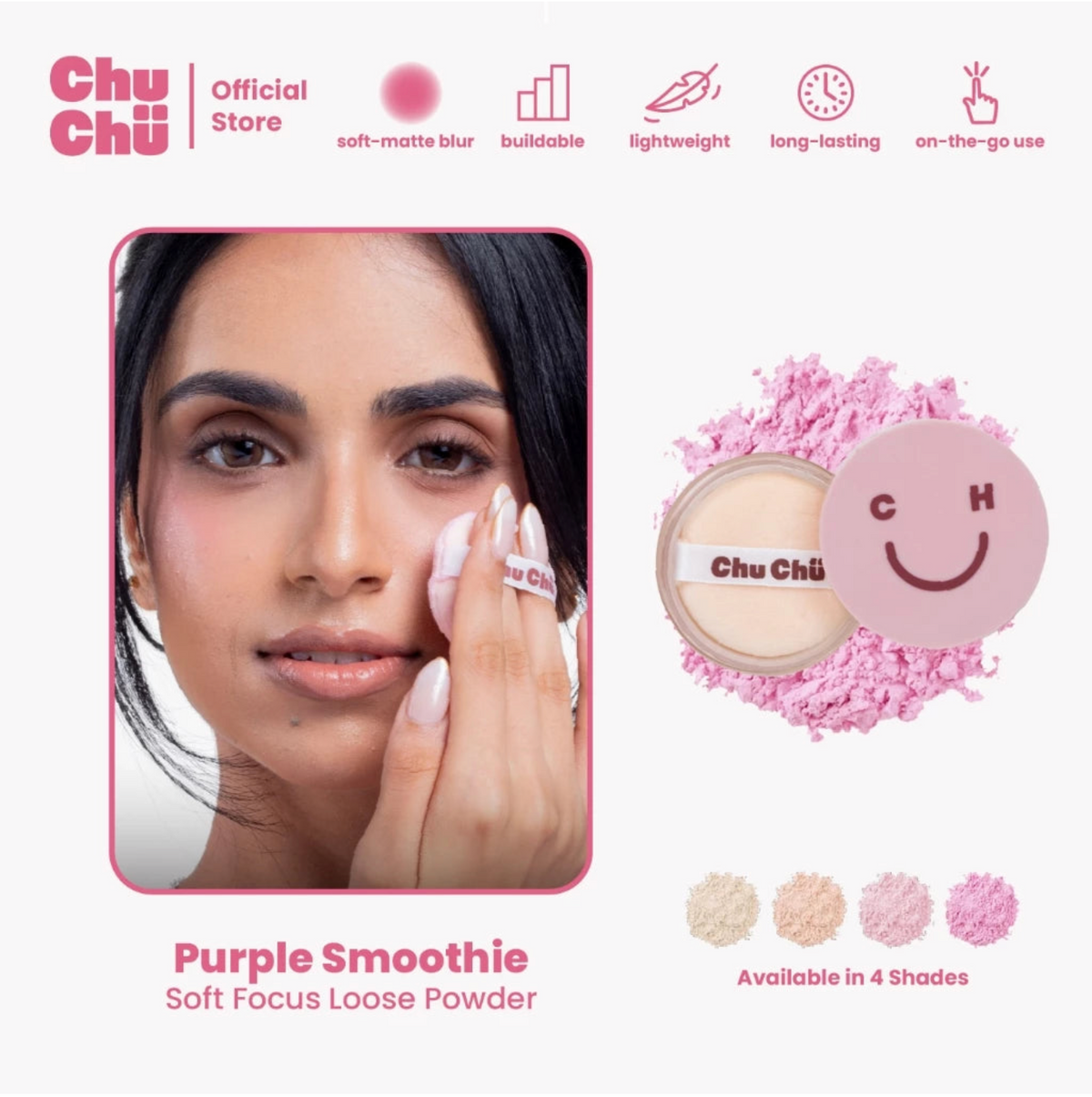 Chuchu Beauty Soft Focus Loose Powder