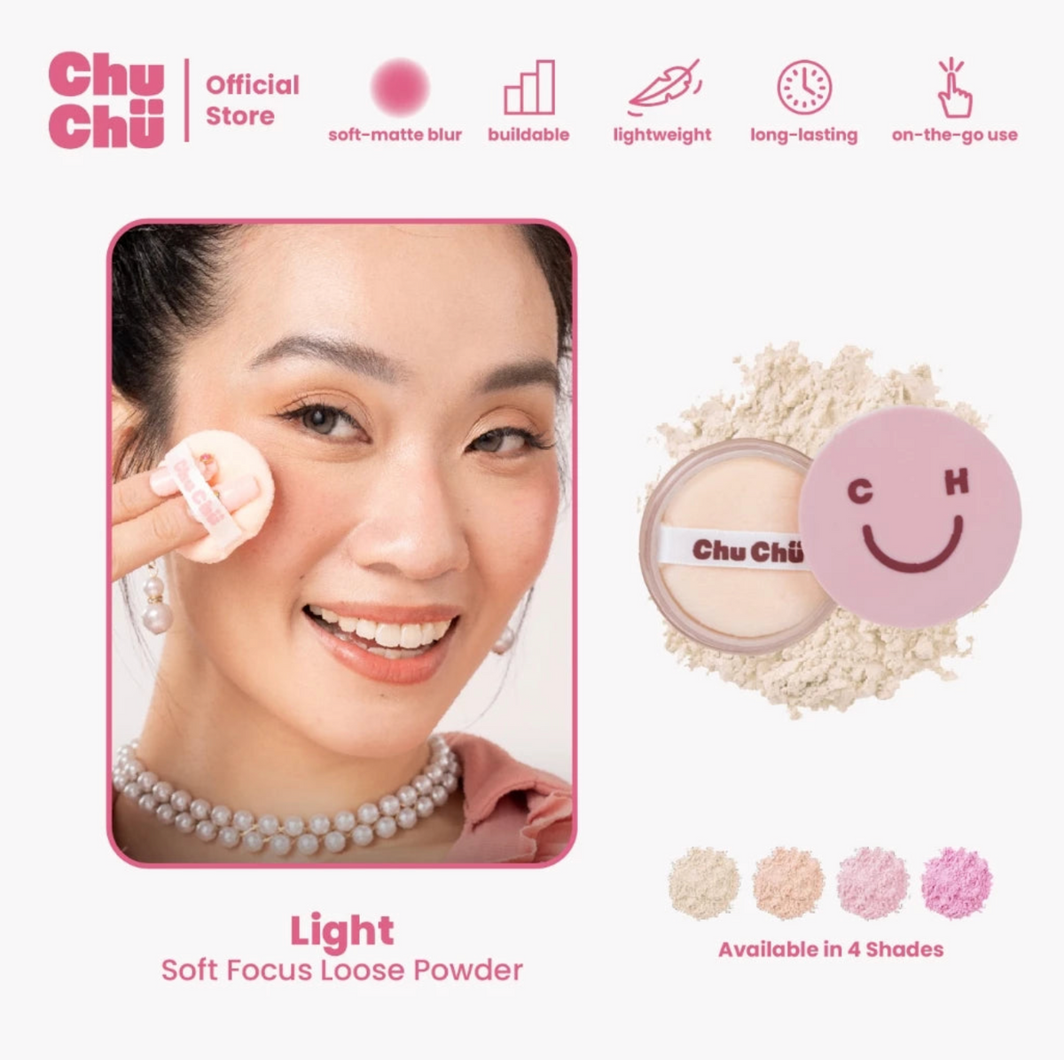 Chuchu Beauty Soft Focus Loose Powder